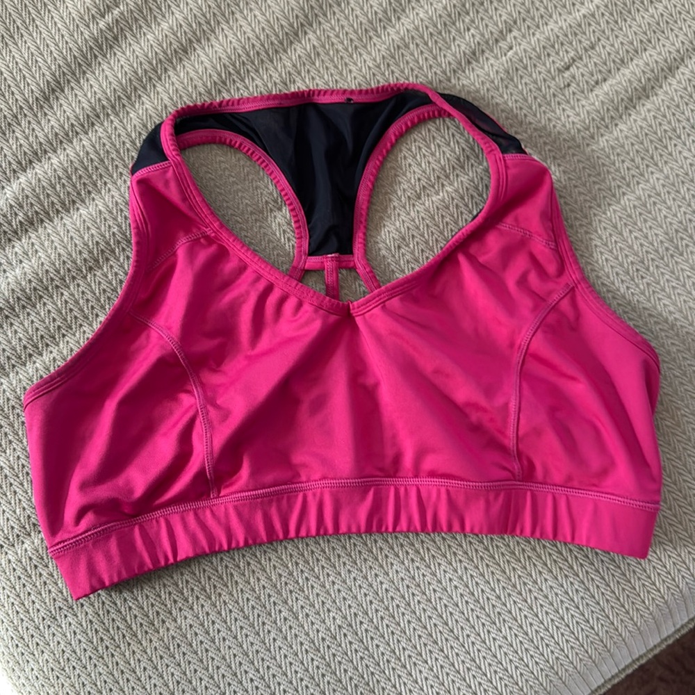 Plus size active activewear sports bra sz 2X